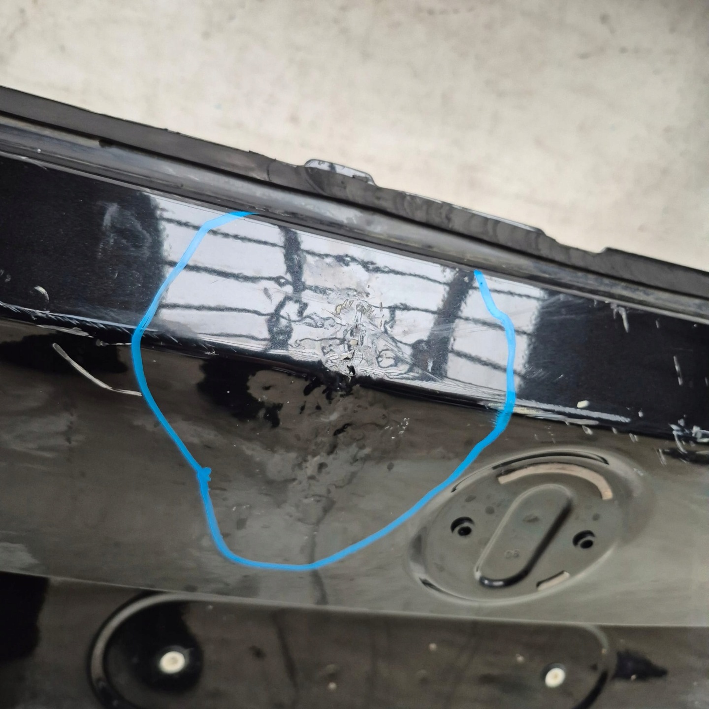 BMW X1 F48 15-22 boot door rear