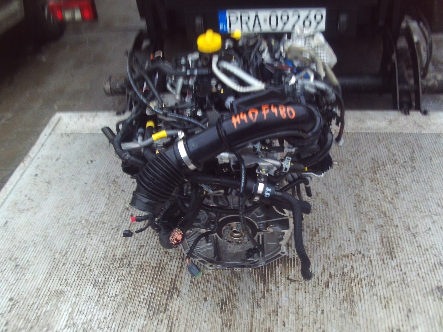 engine complete RENAULT 1,0TCE H4DF480 10 TYSKM