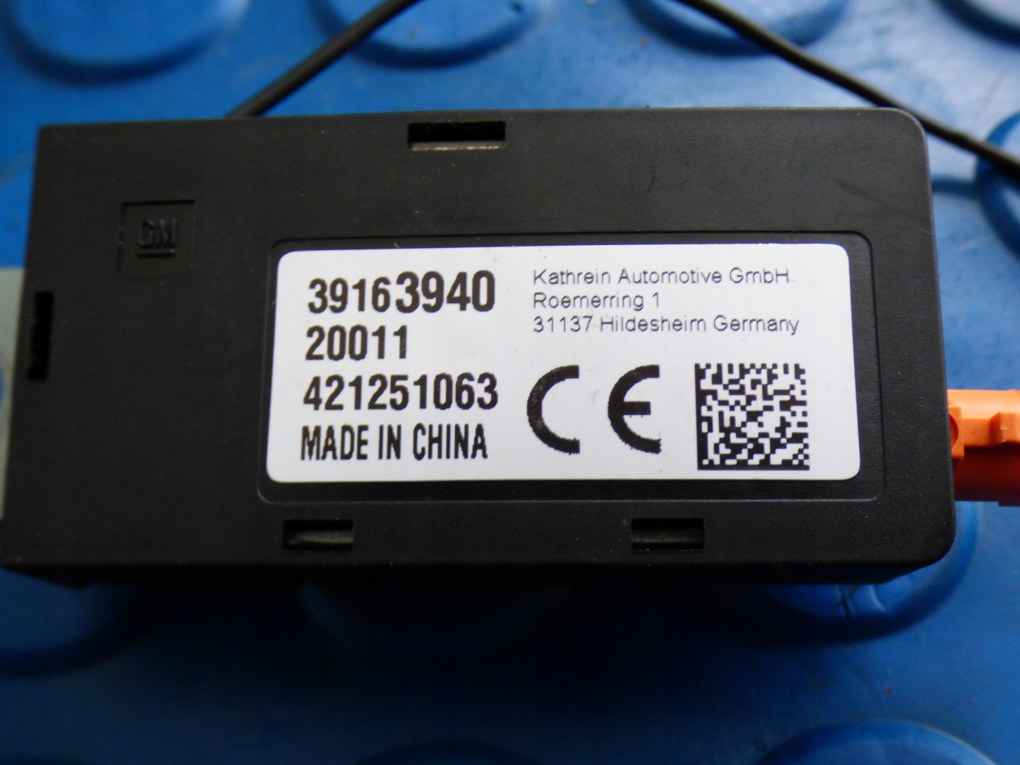 amplifier anteny 39163940 OPEL ASTRA K V