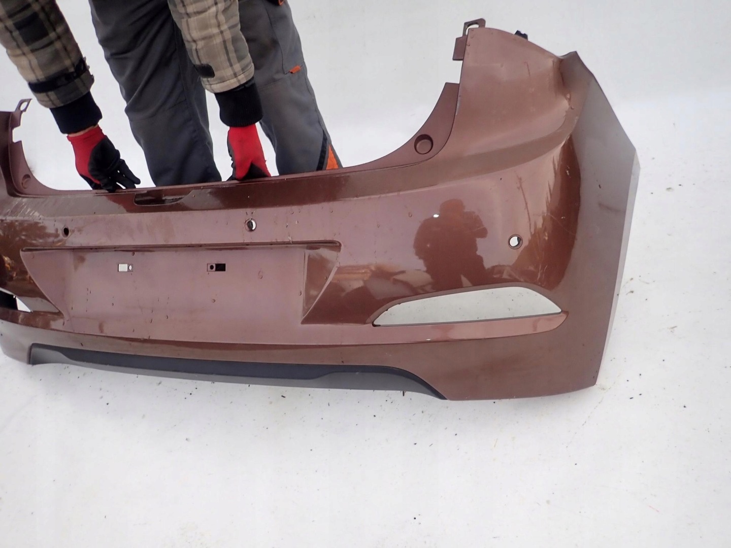 HYUNDAI I20 II 2 14-> bumper rear part rear PDC