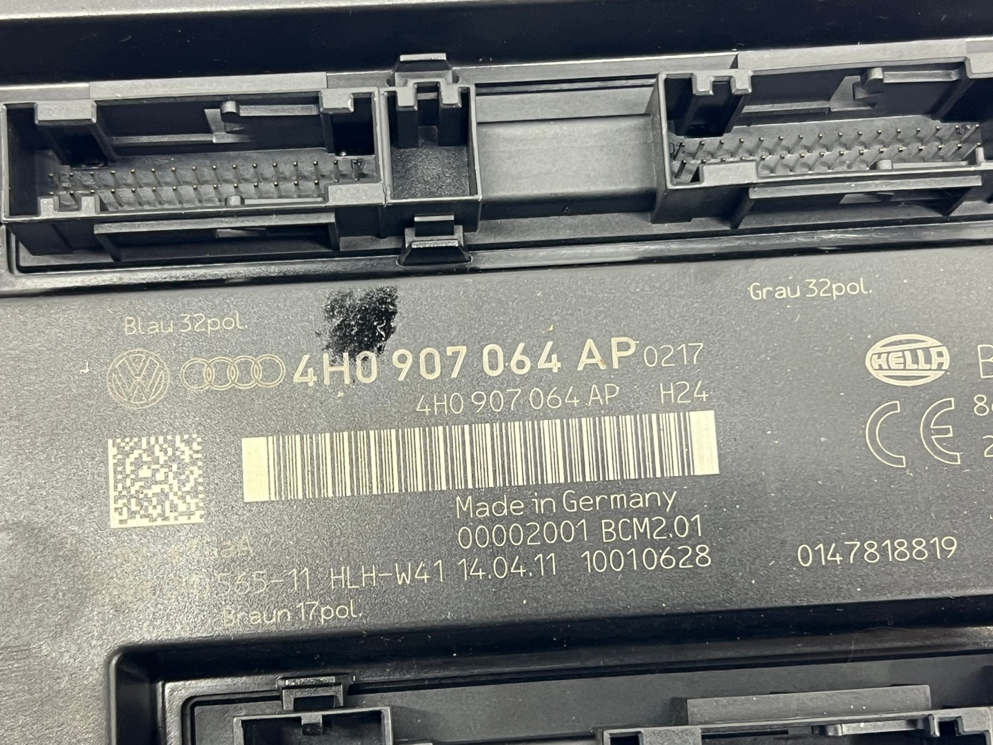 modulo computer Centralina KOMFORTU AUDI A7 4G 4H0907064AP