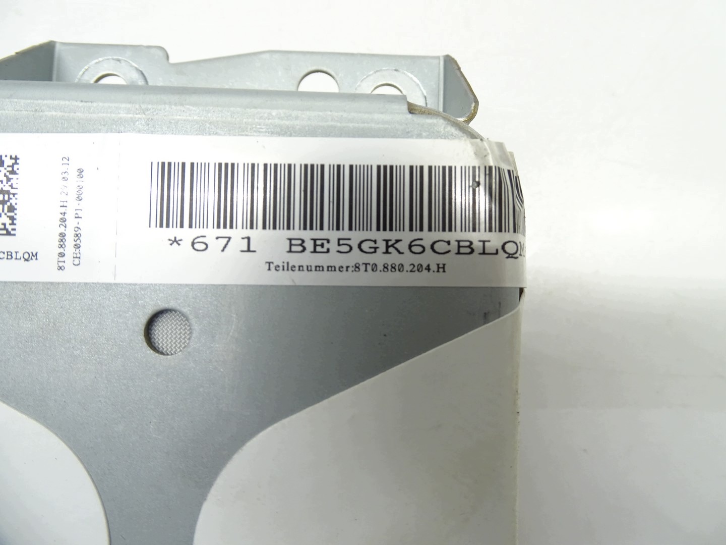légzsák levegő utas AUDI A4 B8 8T0880204H