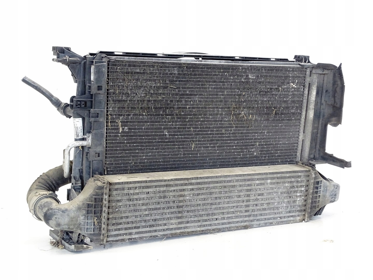 chladiče ventilátor KOMPLET MERCEDES A W176 2.2 CDI