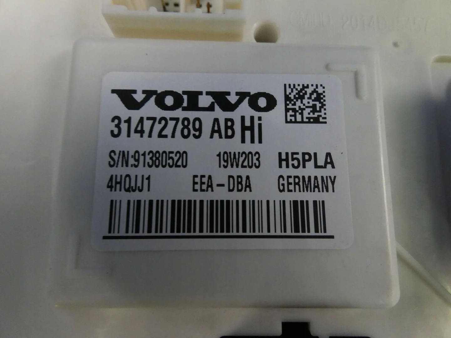 VOLVO V90 II S90 XC60 II compartment module control unit BSI