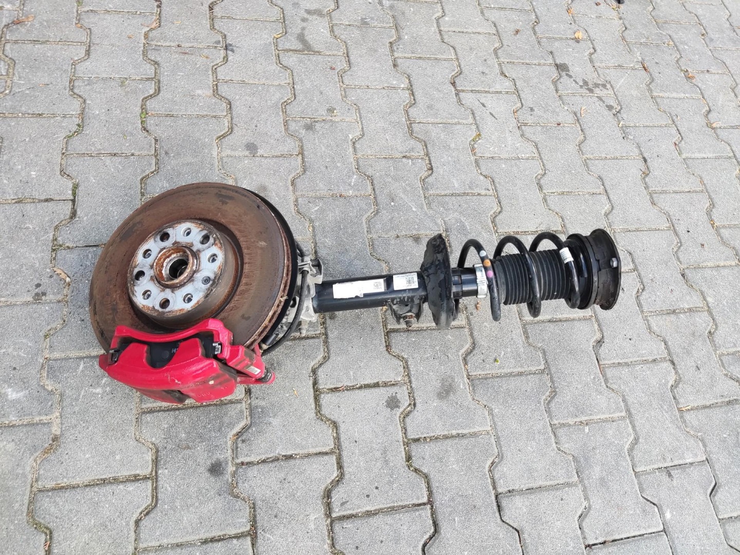 shock absorber swing right front VOLKSWAGEN GOLF VII GTD 2012-2016