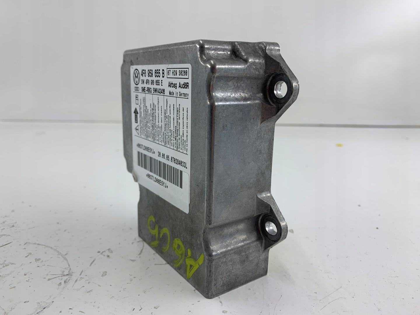AUDI A6 C6 SENSOR modulo airbag 4F0959655B