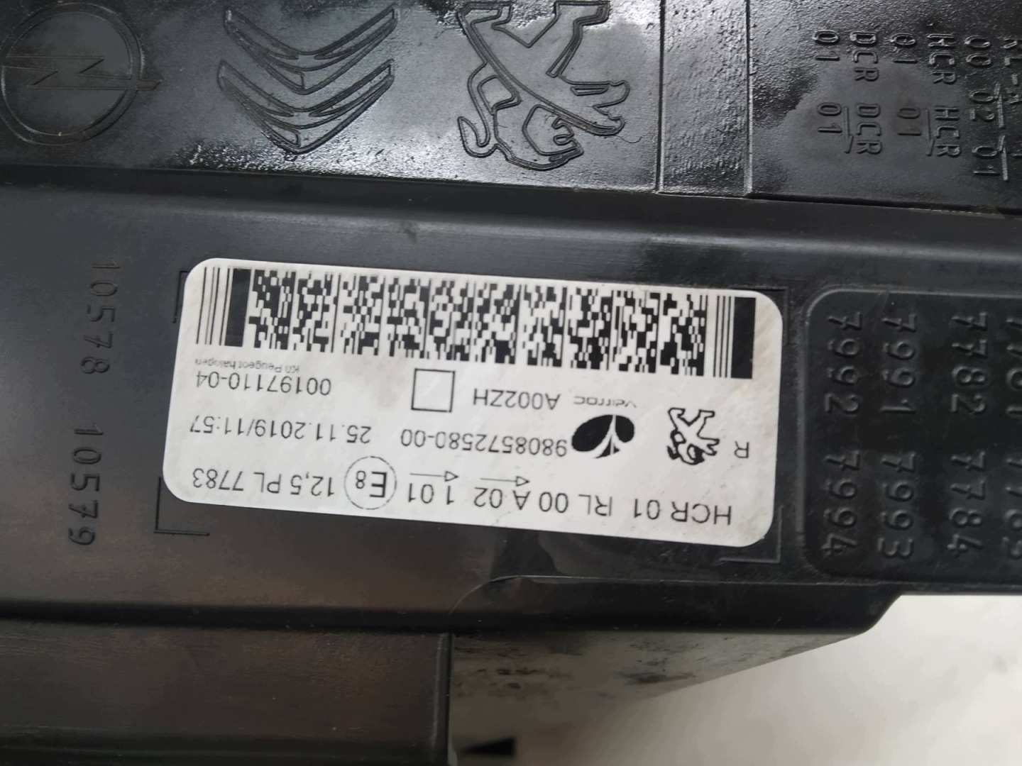 light front right EUROPA 9808572580 Peugeot Expert III (2016- )