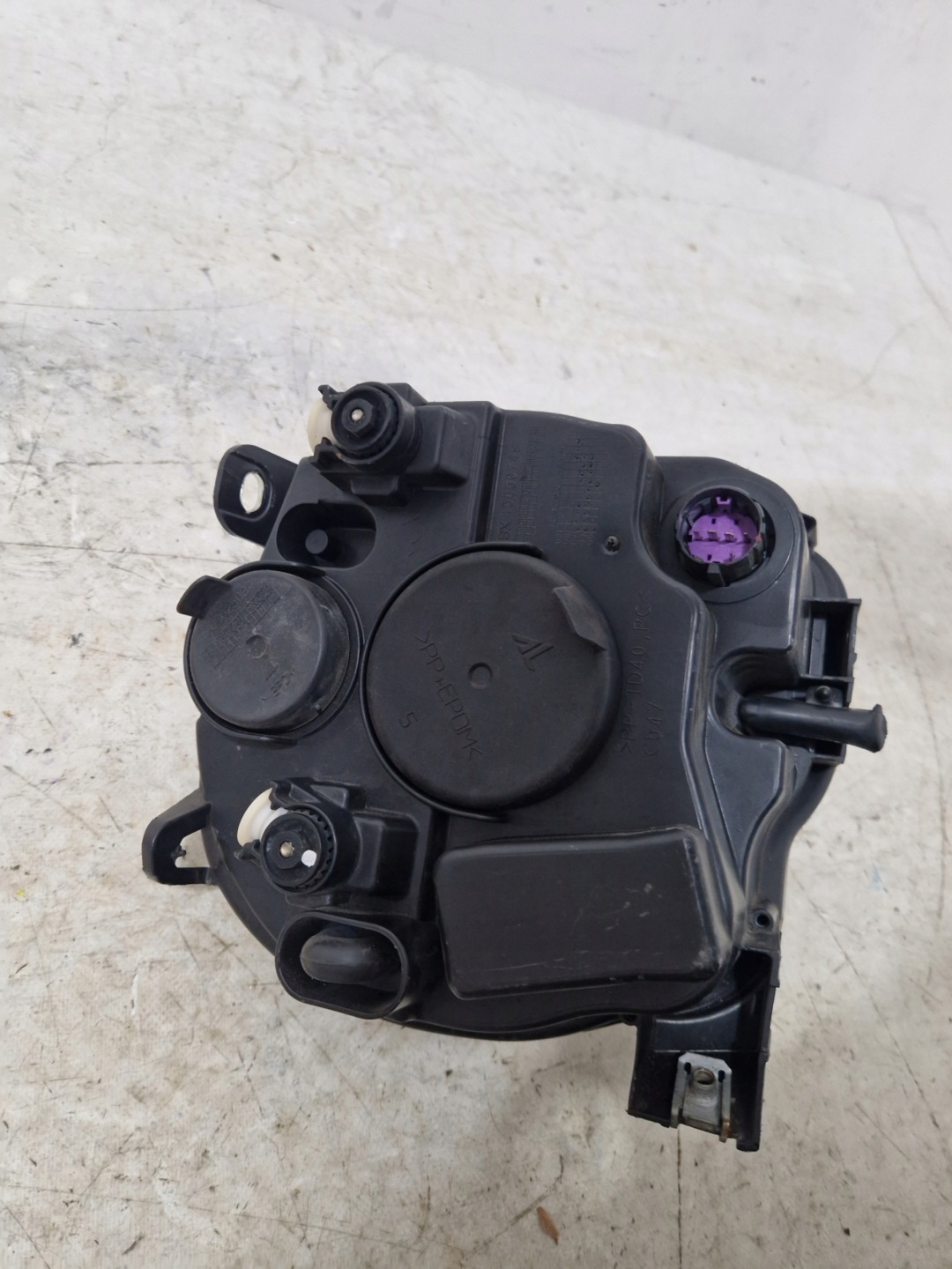 FIAT 500 07-15 light left front left front SX45550748 original