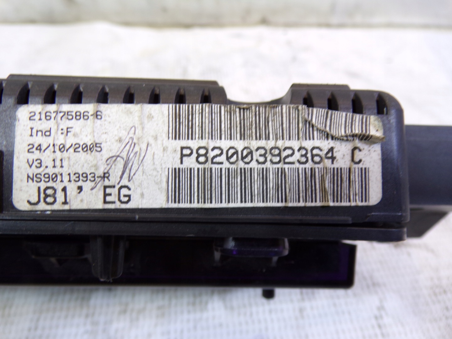 dials display RENAULT ESPACE 4 IV P8200392364C (8)