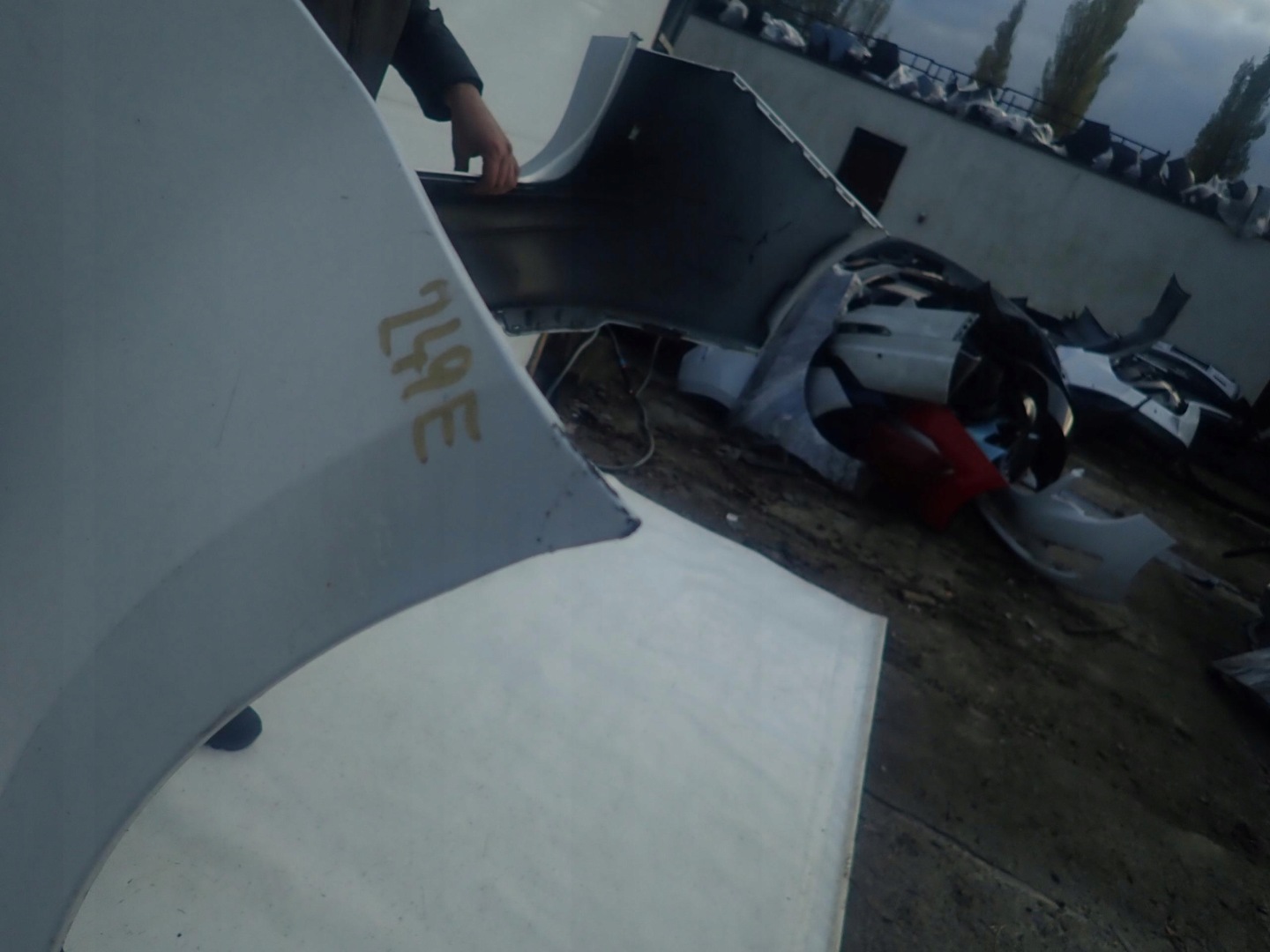 SEAT ALTEA XL XL7 04-15 bumper rear part rear