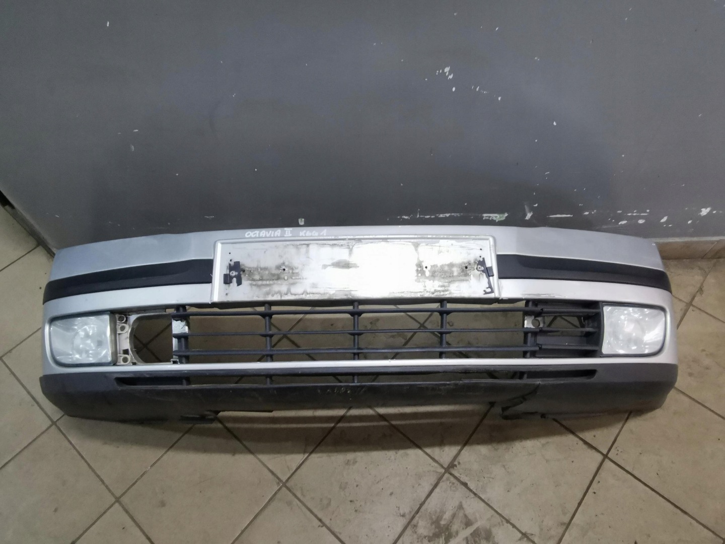 front bumper complete SKODA OCTAVIA II 9102