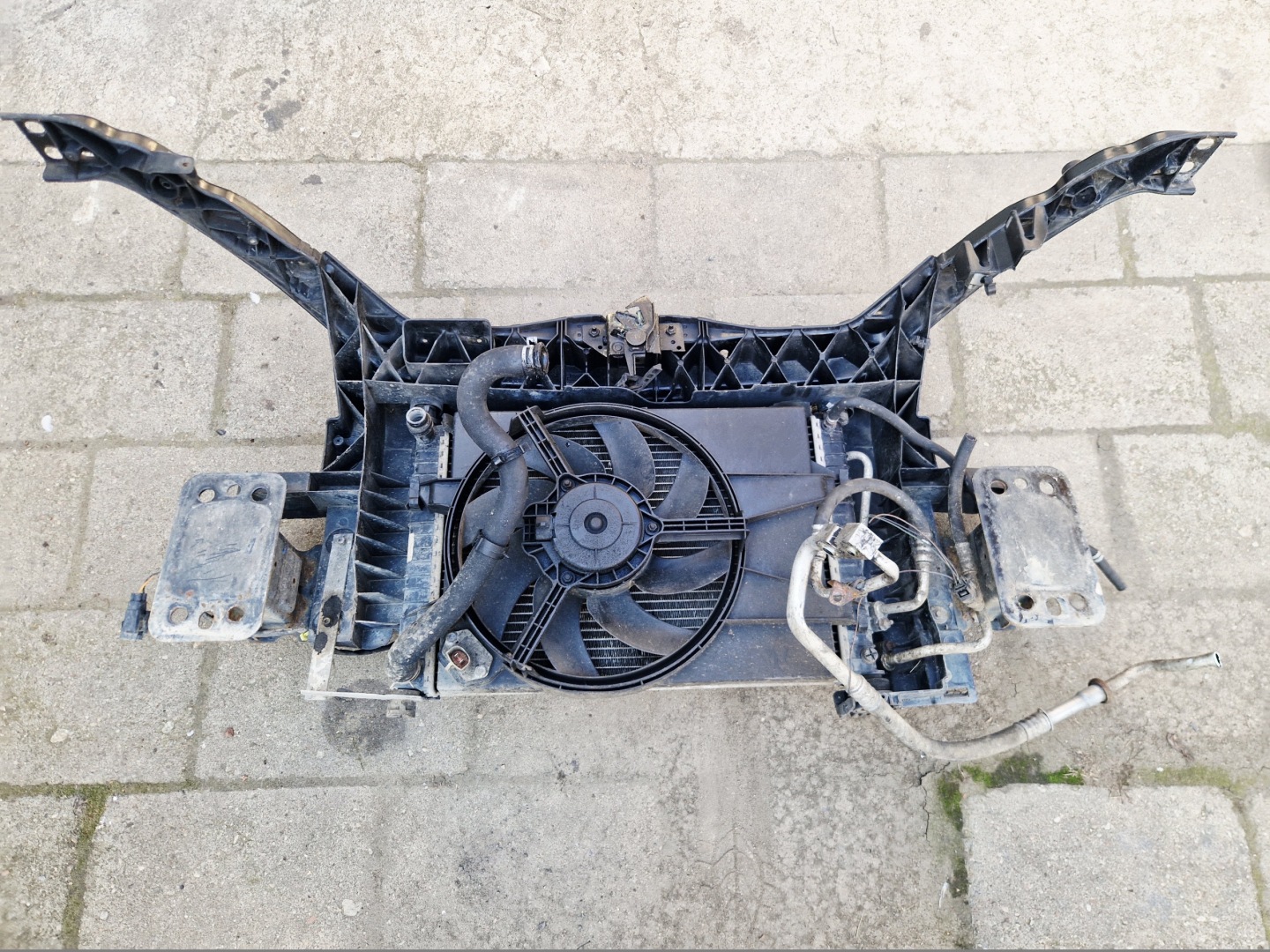 FORD FUSION MK1 1.4 TDCI support panel for radiators pillar radiator KOMPLET