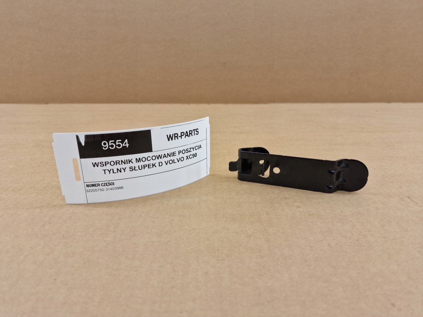 Console Support plaque POSZYCIA SLUPKA D Arrière VOLVO XC90