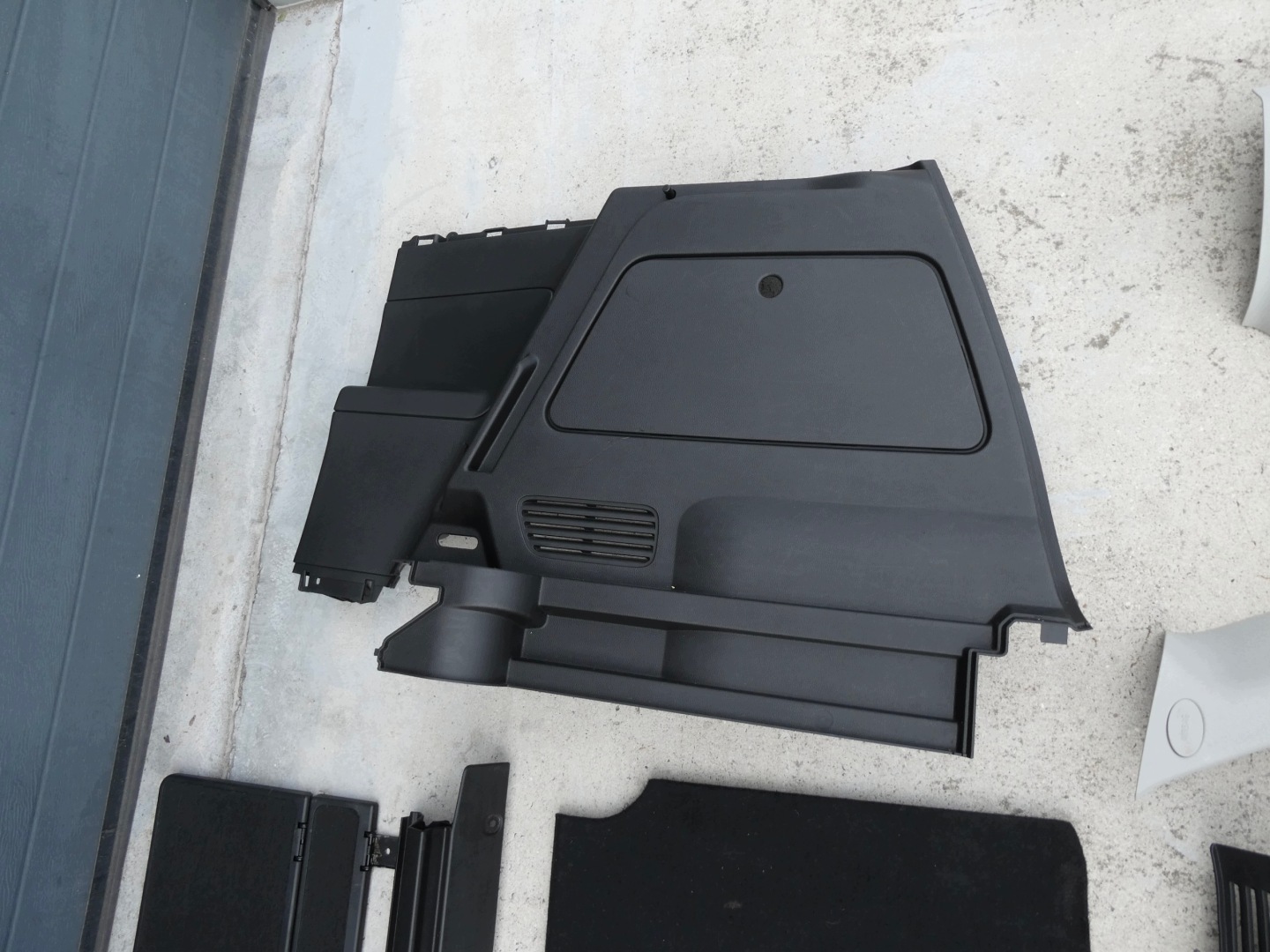 upholstery boot side mats OPEL MERIVA B