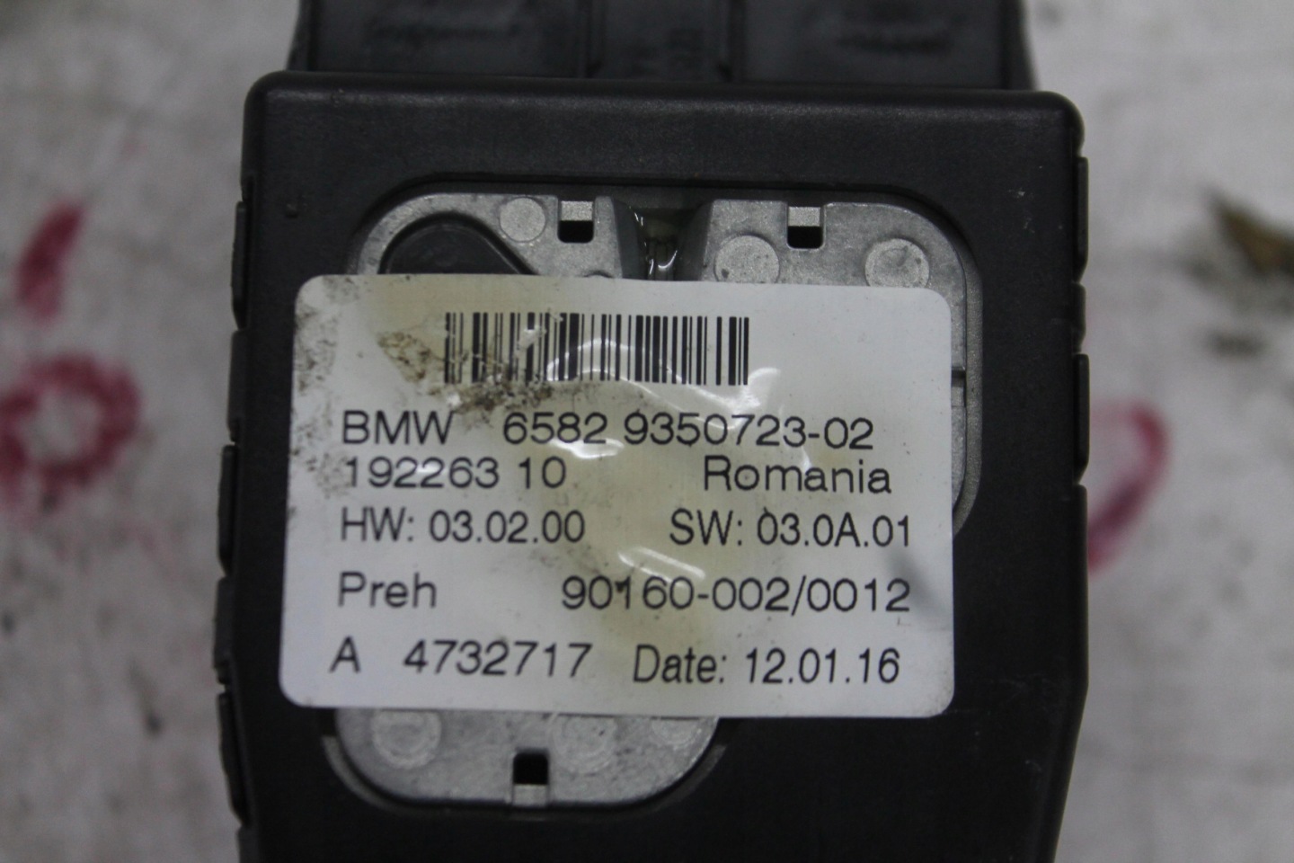 PANEL switch KONTROLER IDRIVE 9350723 BMW F20 F30 11