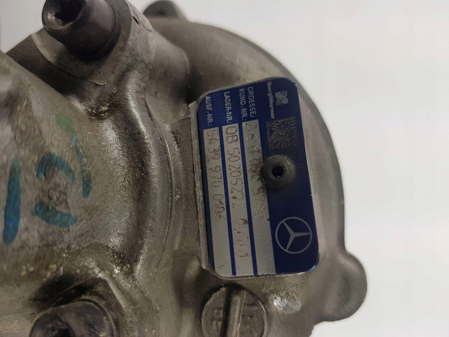 turbo A6510905780 MERCEDES SPRINTER 313