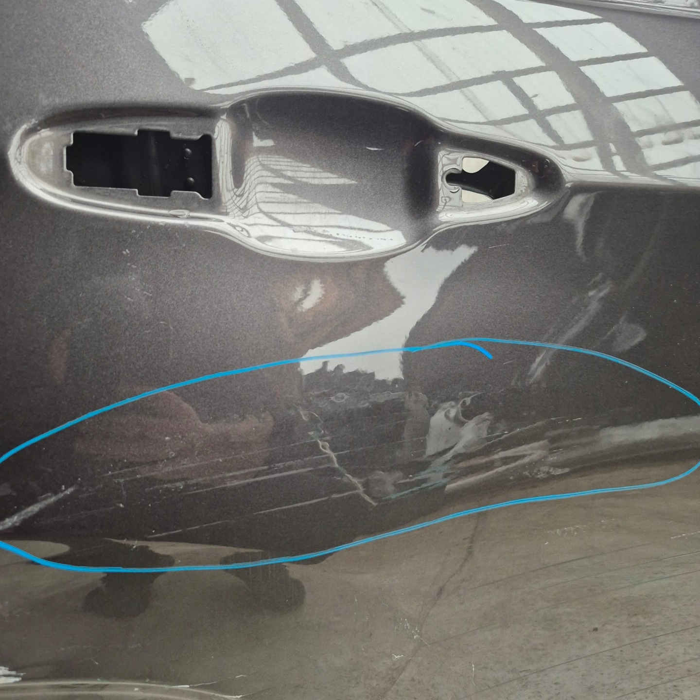 JEEP COMPASS II 2 16-> door rear part rear. right