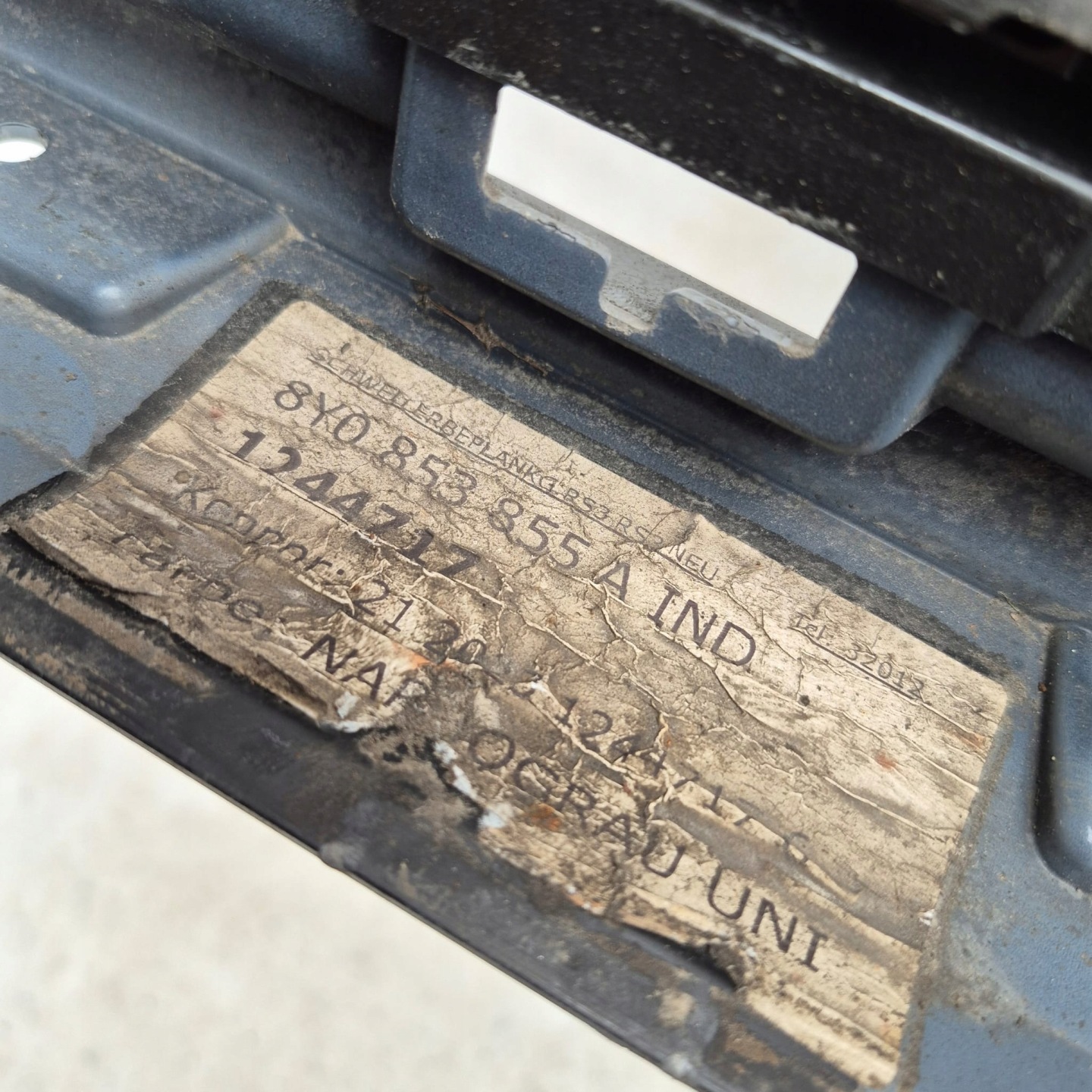AUDI RS3 8Y 21- moulding threshold left threshold left