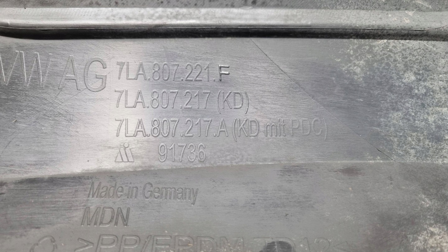 nárazník předek VW T6 LIFT 7LA807221F 19