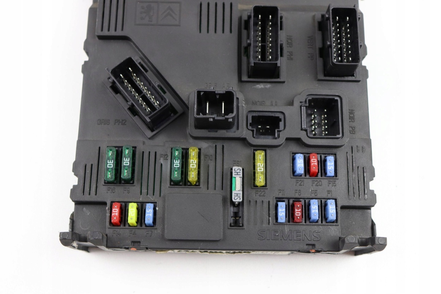 PEUGEOT 407 module control unit compartment BSI-S02-00 9655221080 S120104700K