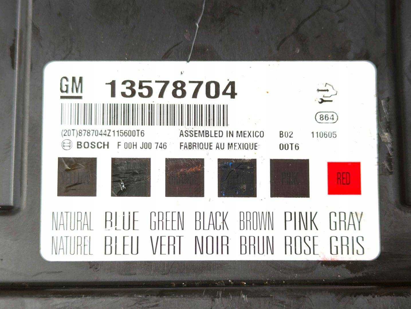 Centralina comfort Opel Insignia A 2011 13578704