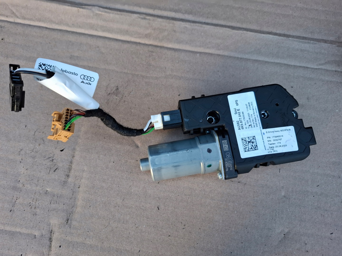 Motor Schiebedach Audi A6 C8 23R 4K9877042E
