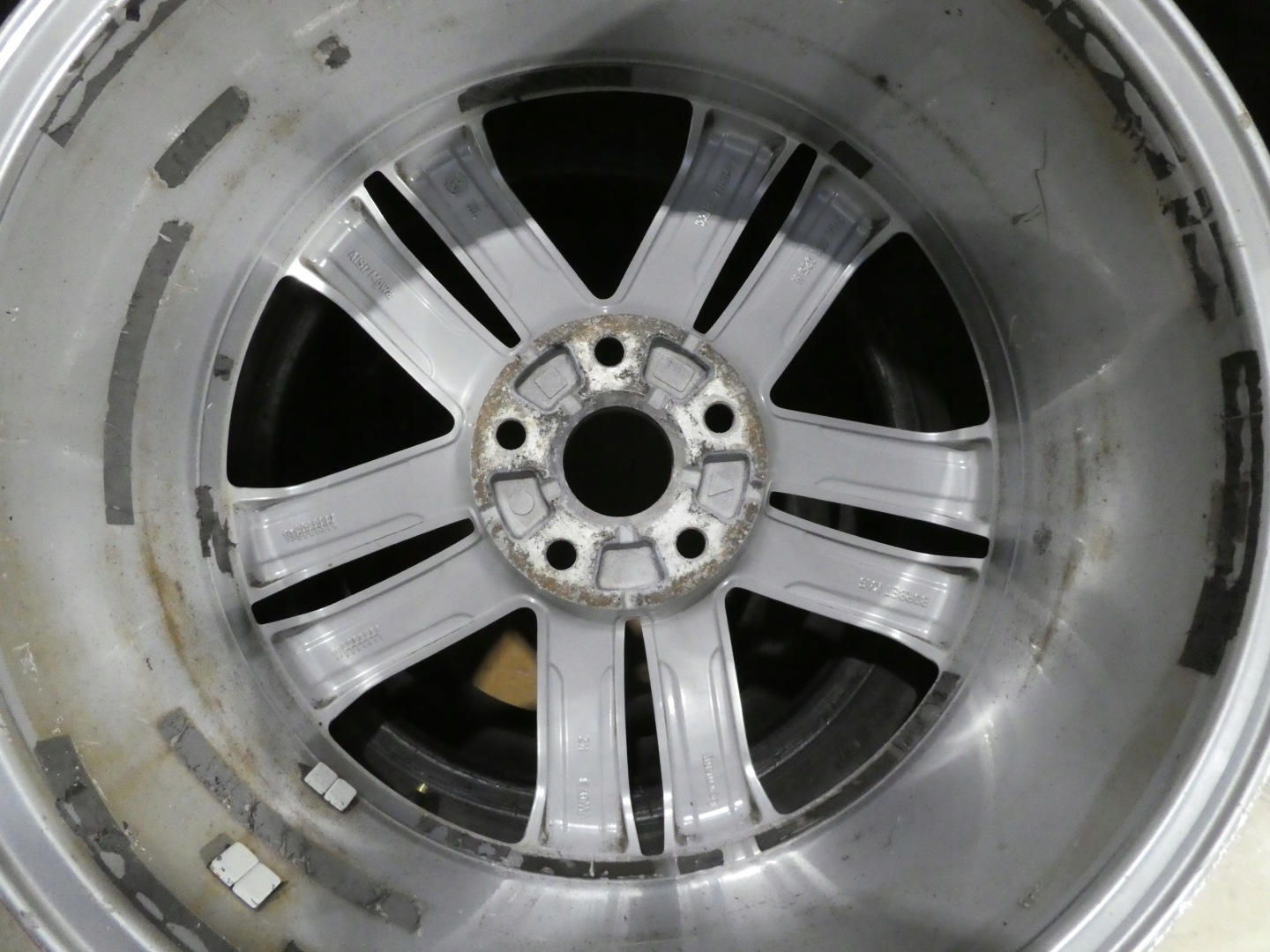 1X DISK HLINÍKOVÝ DISK VW 3AA601025H