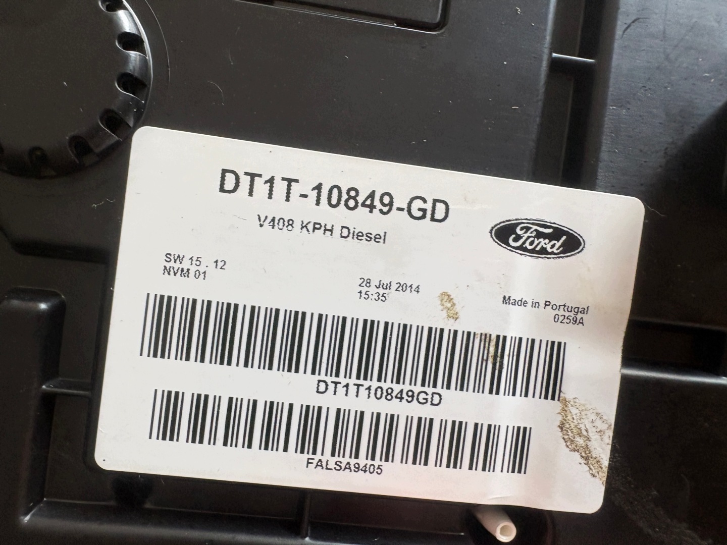 FORD TRANSIT CONNECT MK2 dials dials DT1T-10849-GD