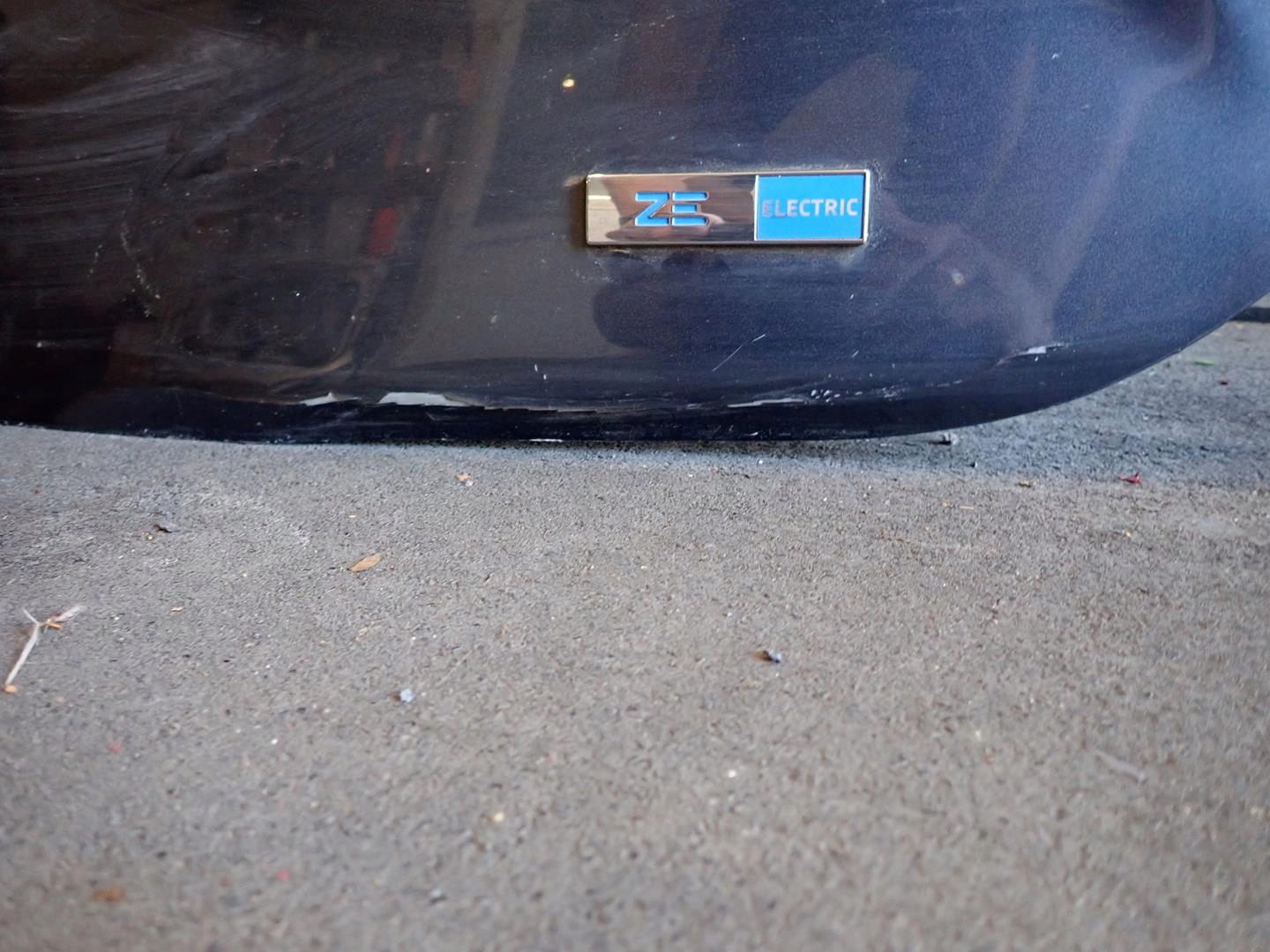 heckklappe kofferraumdeckel RENAULT ZOE 2012