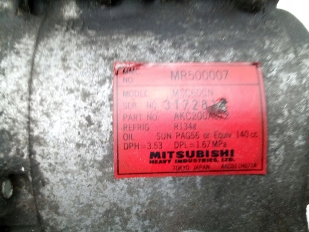 Mitsubishi Carisma Klimakompressor klimaanlage MR500007