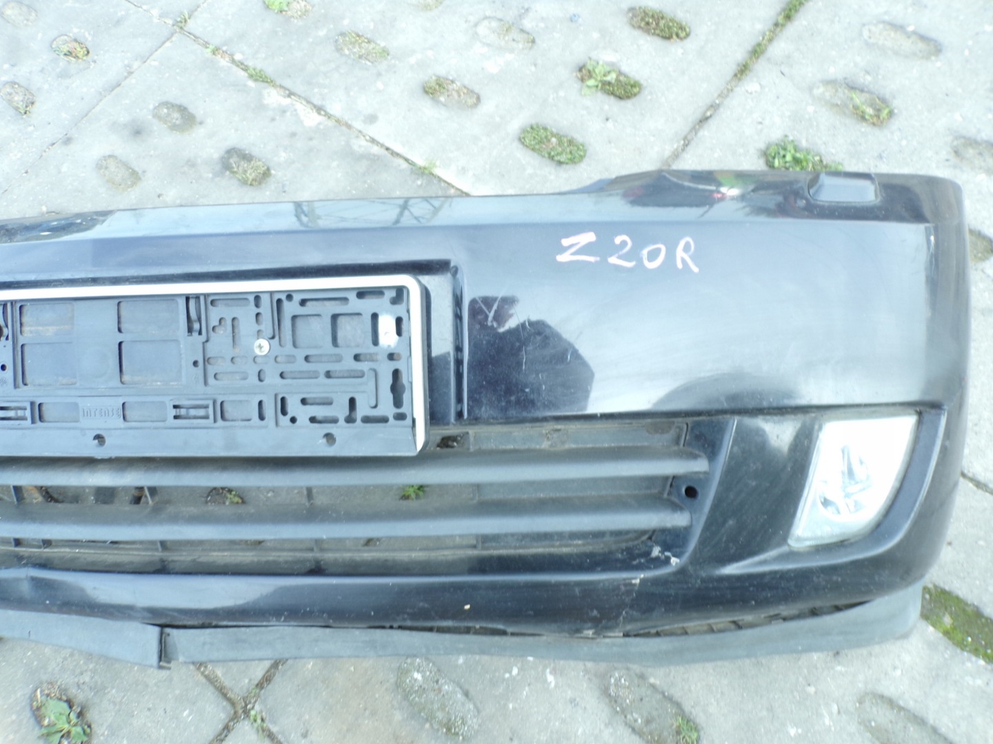 front bumper front OPEL MERIVA A colour Z20R washers