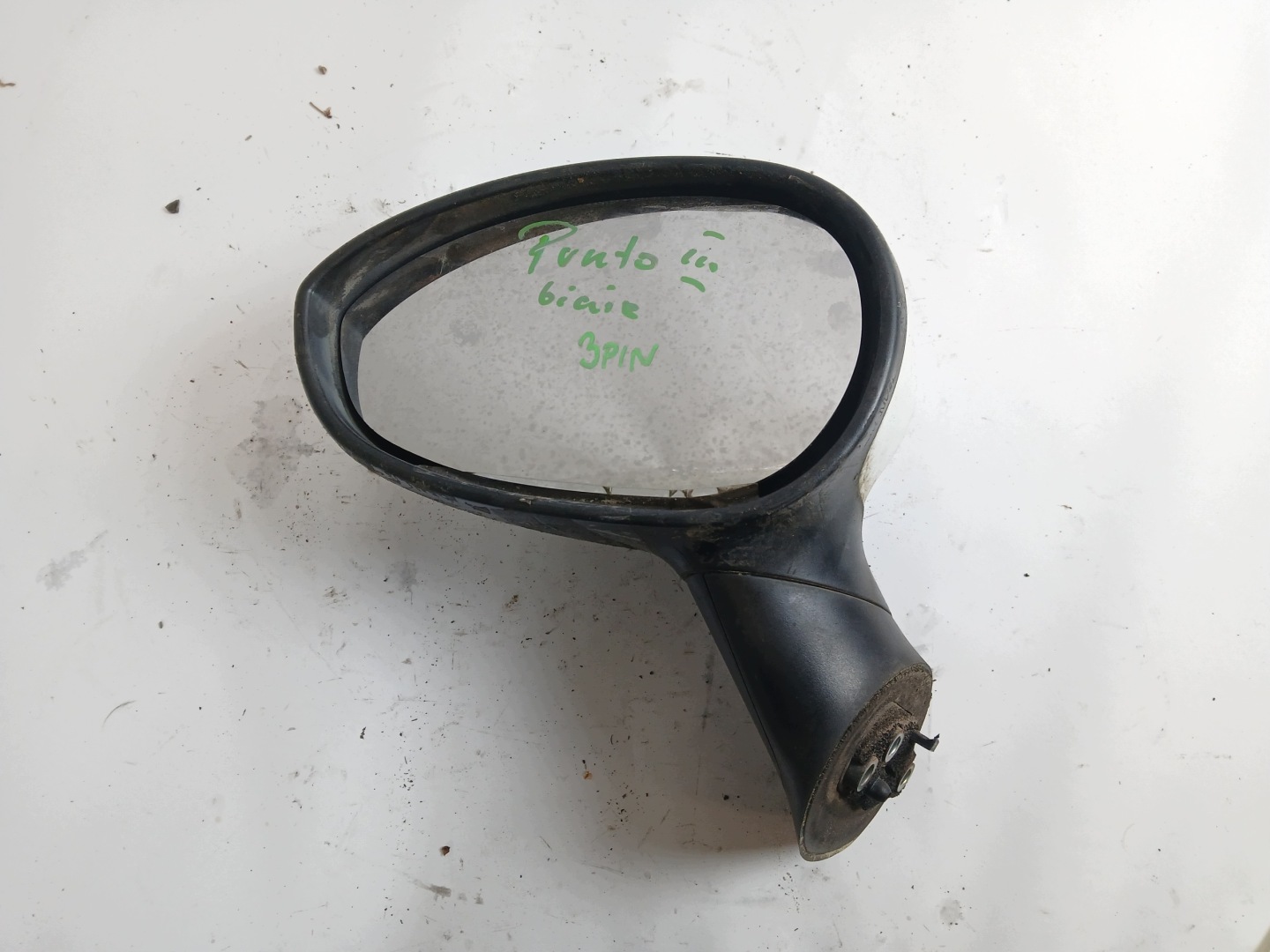 FIAT GRANDE PUNTO III mirror left 3 PIN BIALE