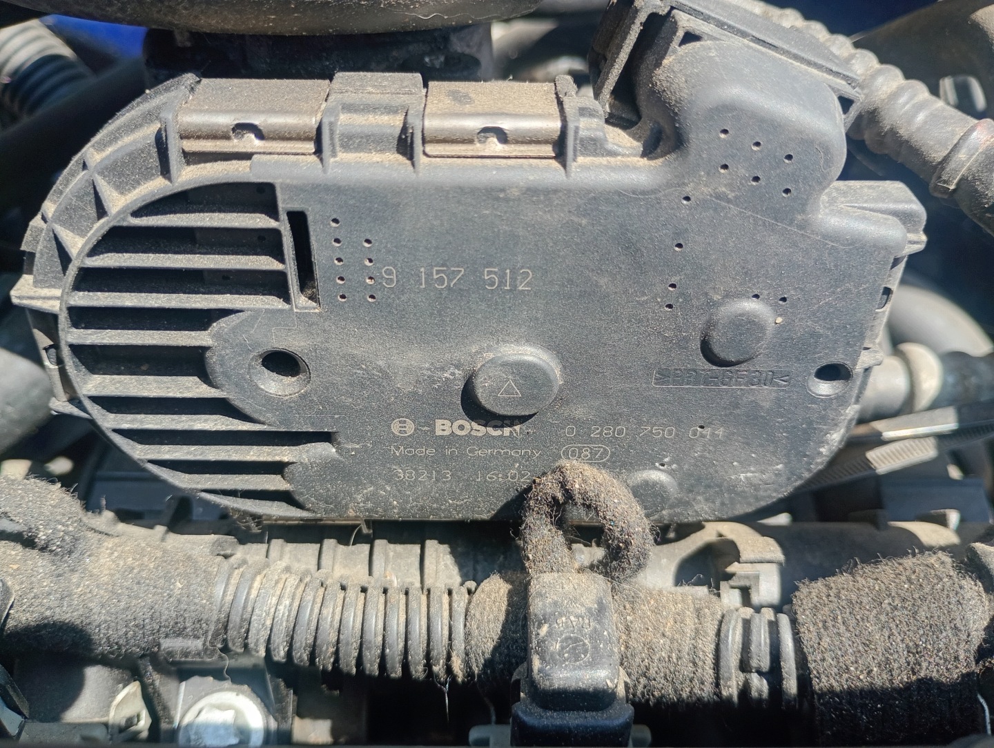 valvola a farfalla Opel Corsa C 00-09 1.0 12V OE 0280750011