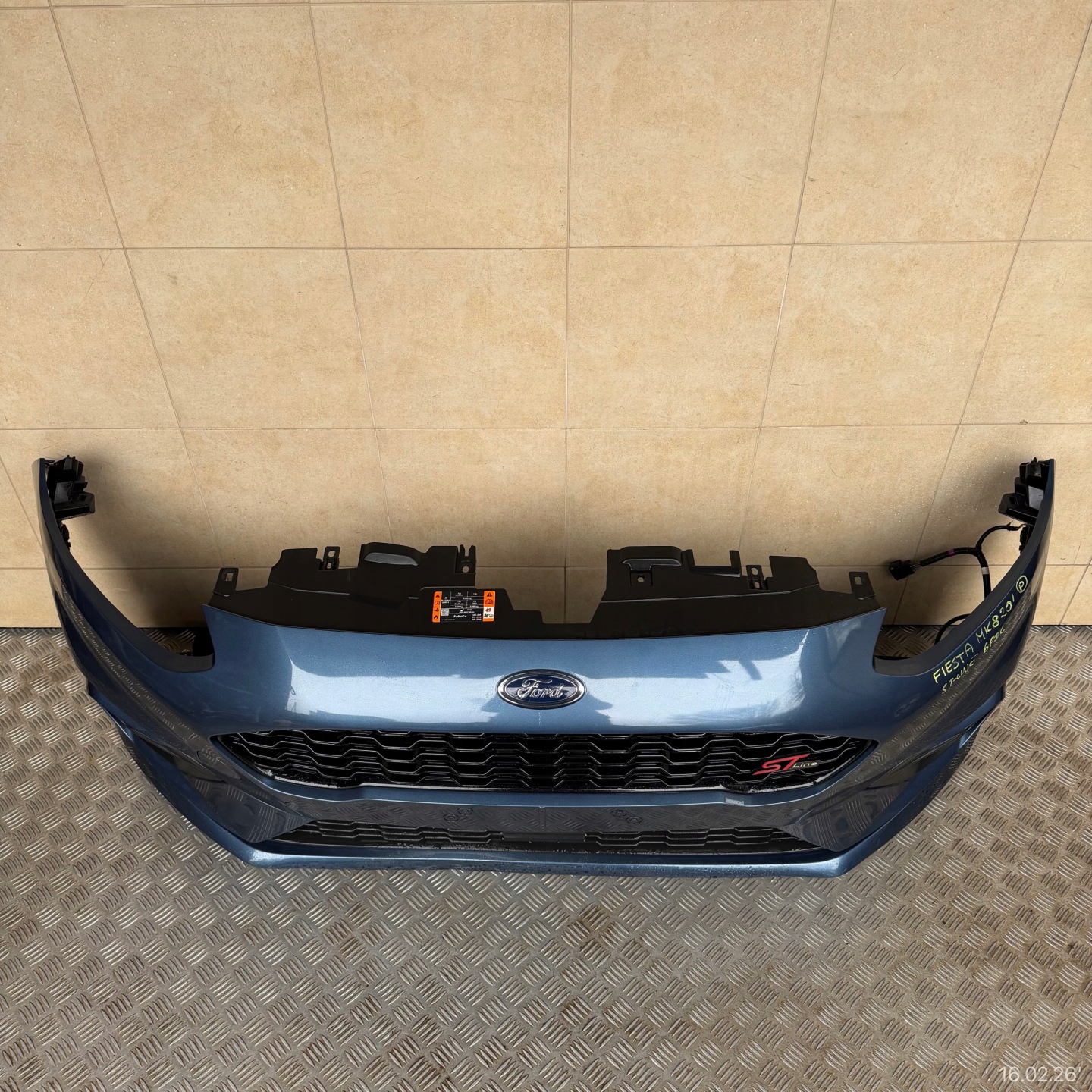 front bumper complete FORD FIESTA MK8 ST-LINE 2020 ROK 6 PDC