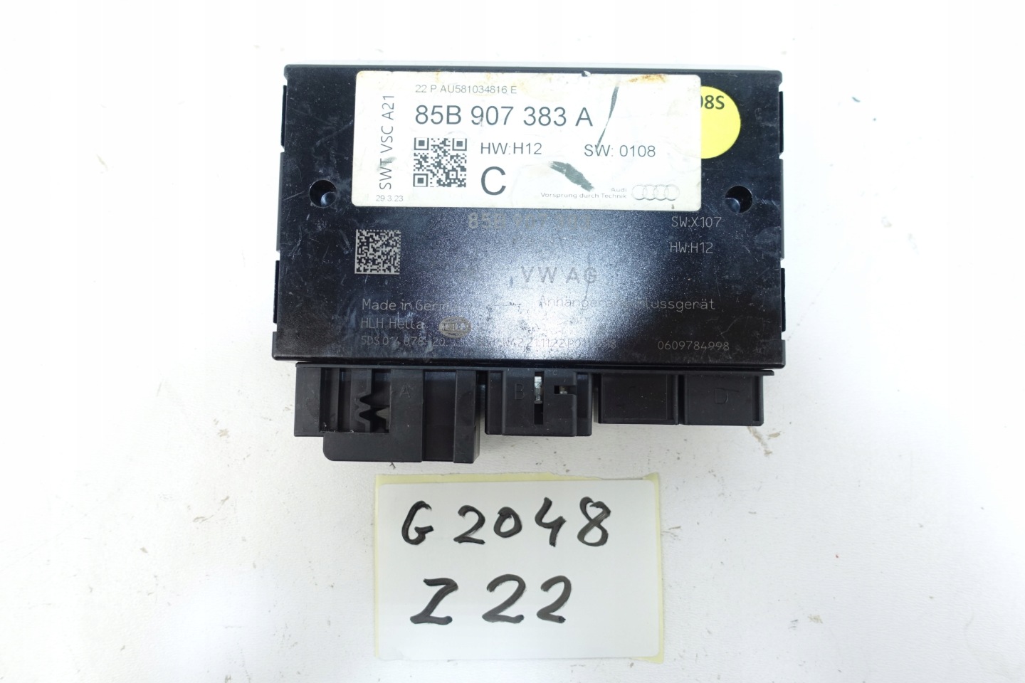 AUDI modul Bedienteil HAKA 85B907383A