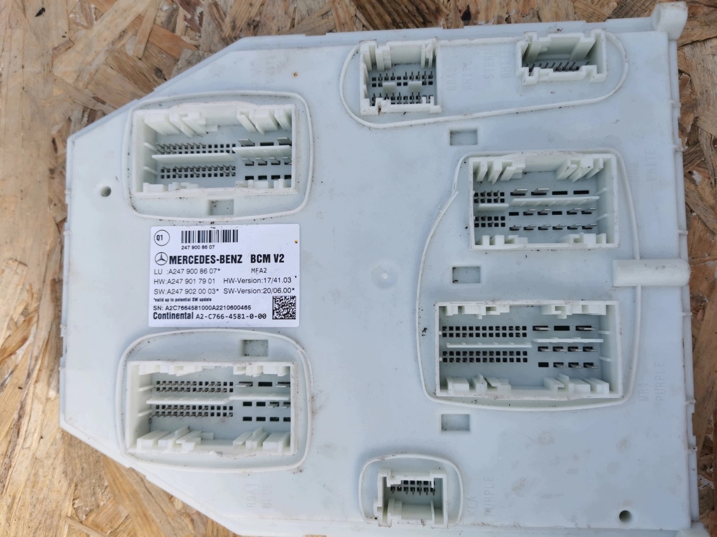 MERCEDES W247 module new BCM A2479008607 A2479017901 A2479020003