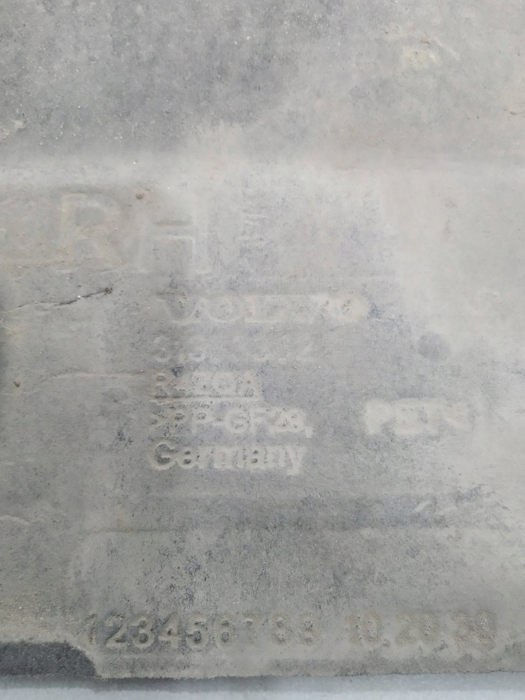 cover chassis left right KOMPLET 31378224 Volvo V40 II (2012-2019)