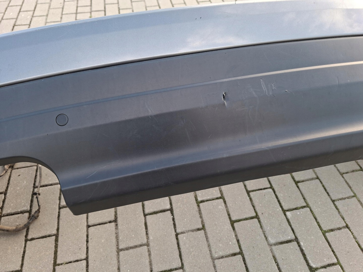 bumper rear part rear complete PDC bundle JAGUAR F-PACE X761 LKH