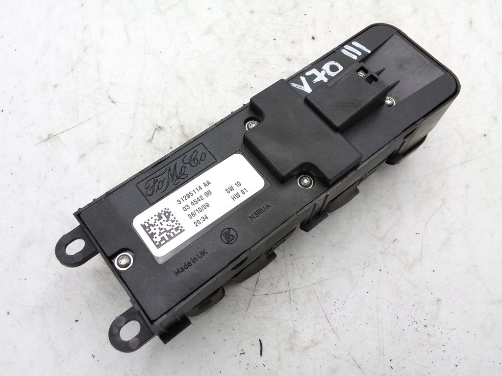 Volvo V70 III 3 panel control unit window control switch 31295114AA EU
