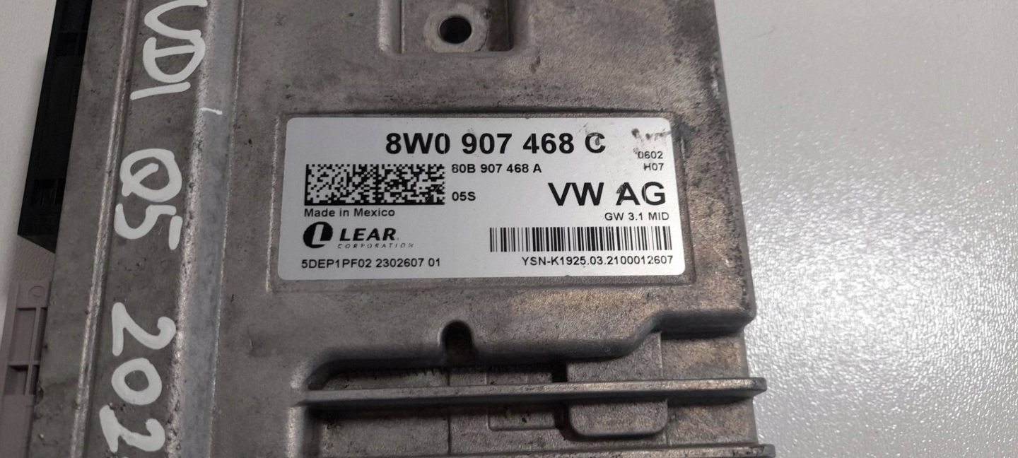Audi Q5 SQ5 FY 80A 2021r modulo Gateway 8W0907468C (QD10)