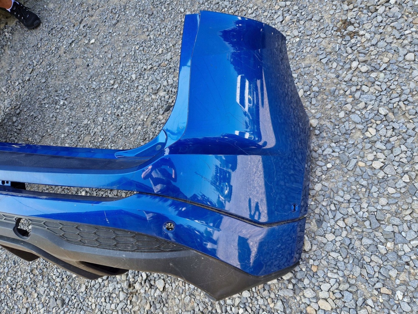 bumper rear FORD EDGE II SPORT 2014R->