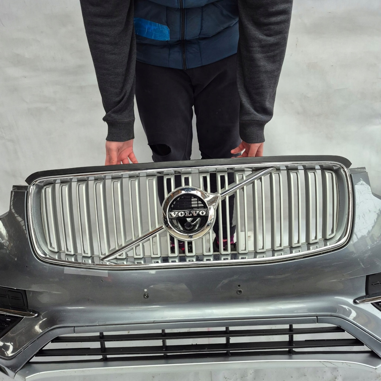VOLVO XC90 II 15- bumper front front grill SPR PDC