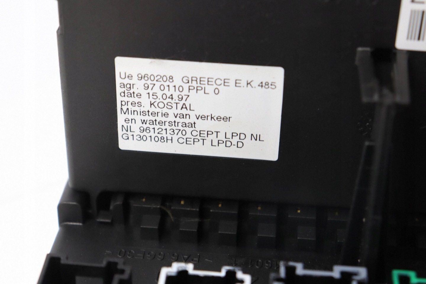 MERCEDES ML W163 module control unit KOMFORTU 1635454632 1635450005