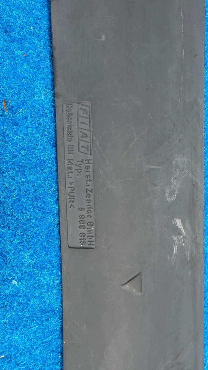 FIAT MAREA ZENDER right moulding threshold threshold cap 5909815 Z731K