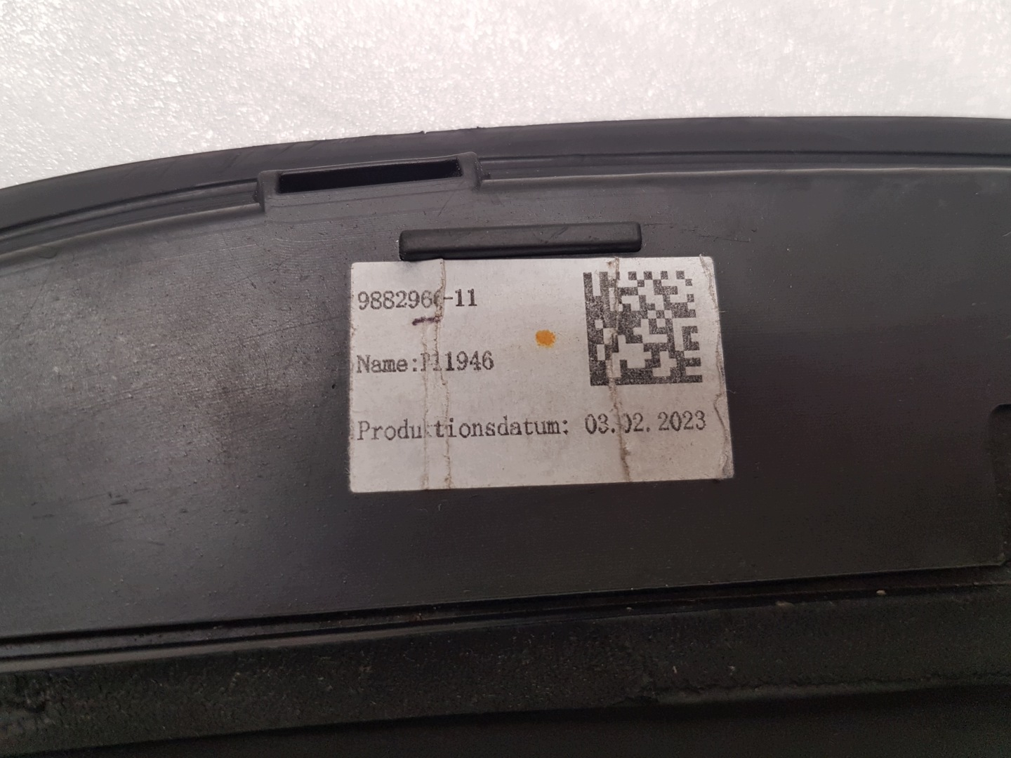 window side rear right BMW 2 U06 9882966