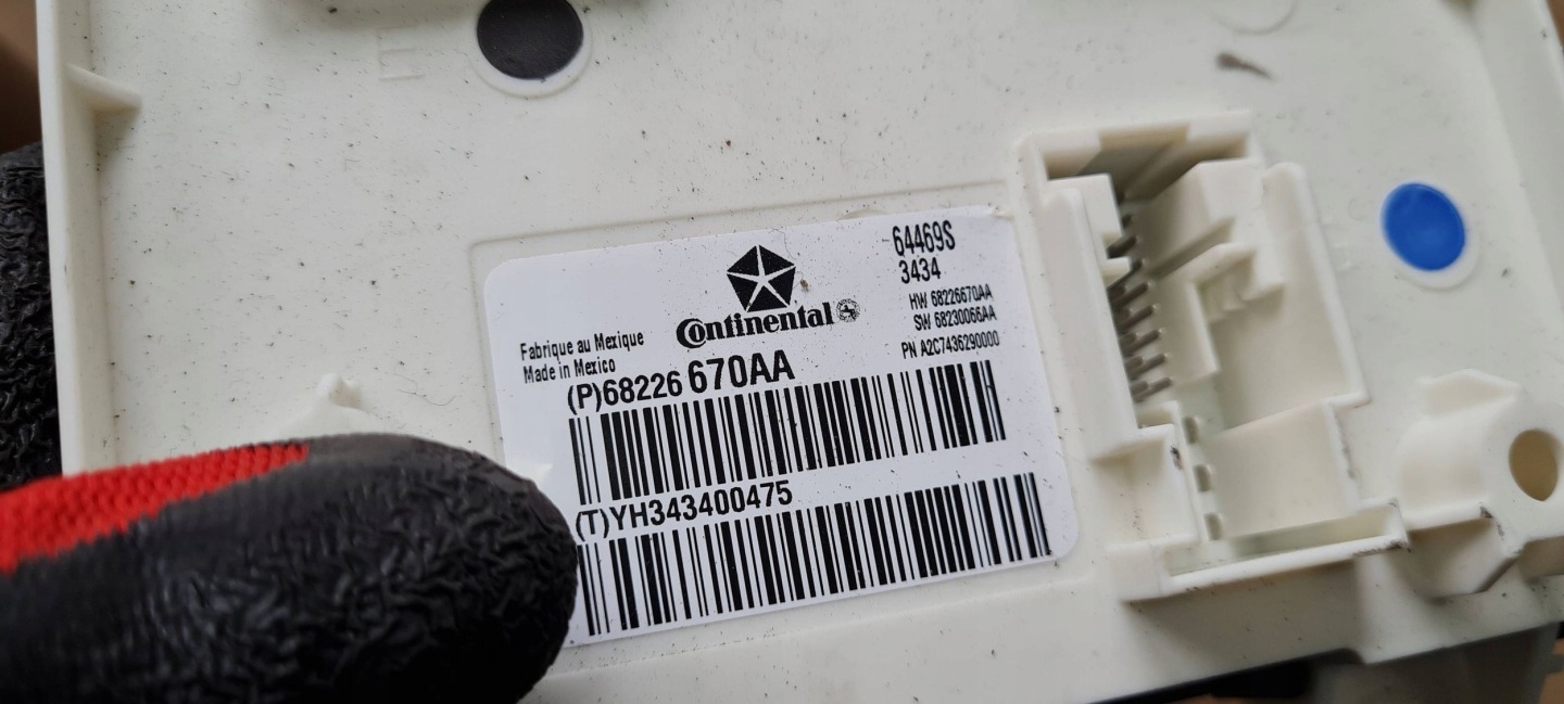 Maserati Quattroporte VI module control unit KOMFORTU 68226670AA