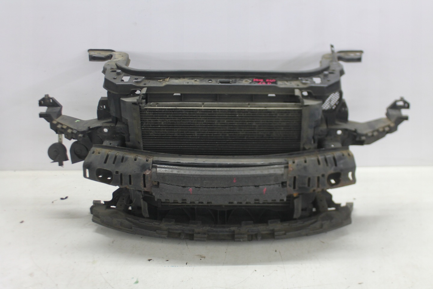 support panel for radiators radiator KOMPLET MINI COUNTRYMAN R60 1.6D 10-14