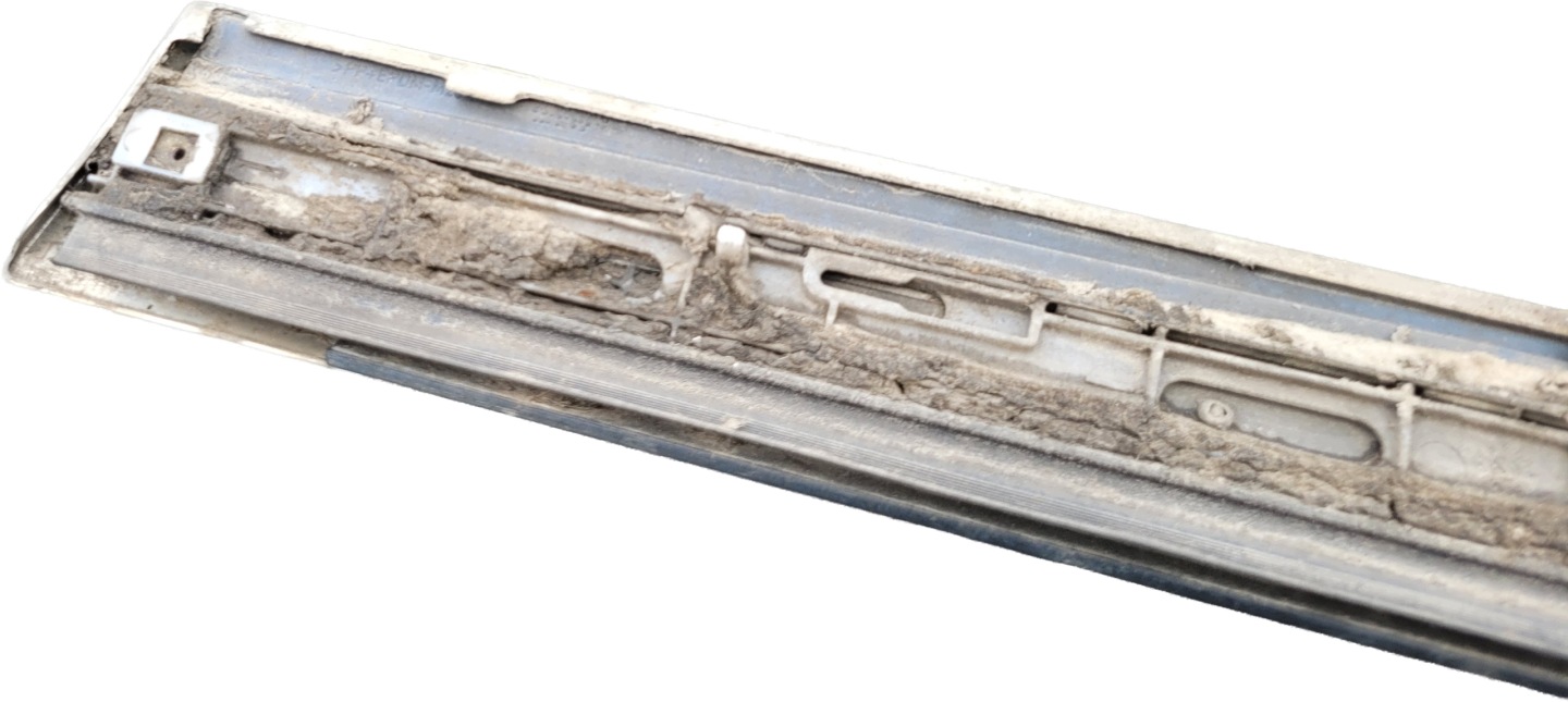 AUDI A6 C6 LIFT ALLROAD moulding door lower front front left chrome-plated