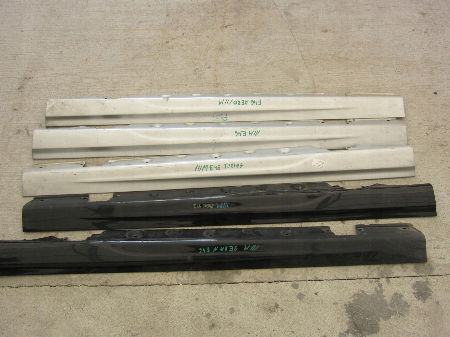 BMW E46 sedan KOMBI cap threshold m-packet