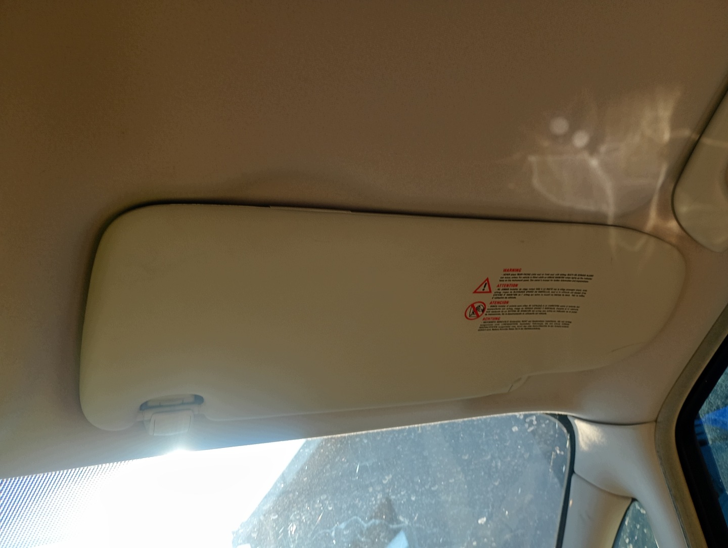 kryt sluneční pravá spolujezdce Renault Espace IV 4 03-12